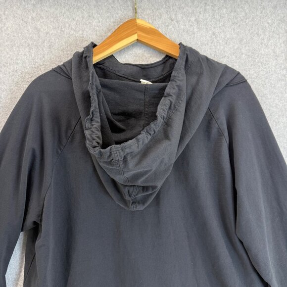 Mod O Doc‎ Black Pullover Hoodie Sweater Cowl Neck Pockets Casual Basic Size XL - Picture 8 of 13